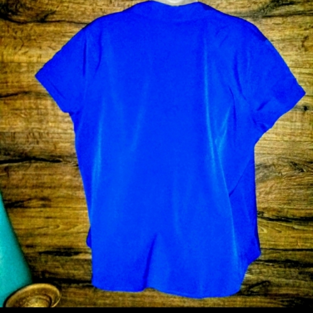 Style & Co Top Sectretly Slim Button Up Size 16 - Picture 4 of 10